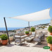 GRASHER Πανί σκίασης ορθογώνιο λευκό Ε220 180gr/m²  4Χ8m 104145