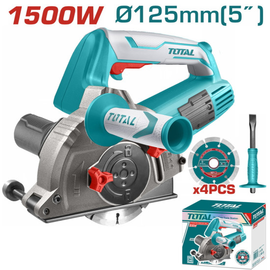 TOTAL Φρέζα αυλακώσεων τοίχου 1500W TWLC1256