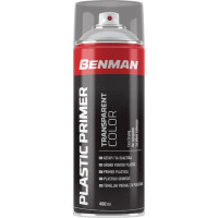 SPRAY BENMAN Σπρεϊ αστάρι διάφανο για πλαστικά  400ml PLASTIC PRIMER 28617