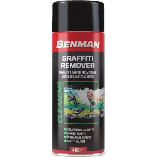 SPRAY BENMAN Καθαριστικό γκράφιτι 400ml GRAFFITI REMOVER 28588