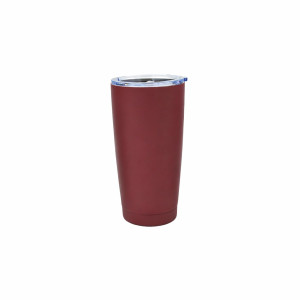 SIDIRELA Ποτήρι θερμός ανοξείδωτο μπορντώ TOWER 600ml Ε-4263BU