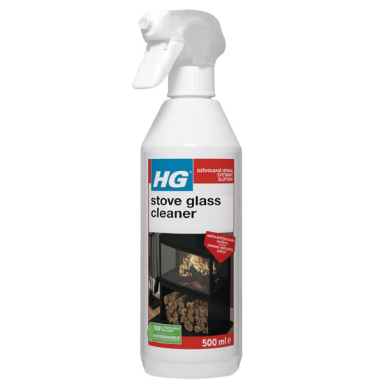 HG Καθαριστικό spray αφρού για τζάμια τζακιών και φούρνους  500ml 431050777