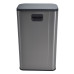 ANKOR Κάδος απορριμάτων SOUL 30L SOFT CLOSE FINGER PRINT PROOF INOX ματ 837519