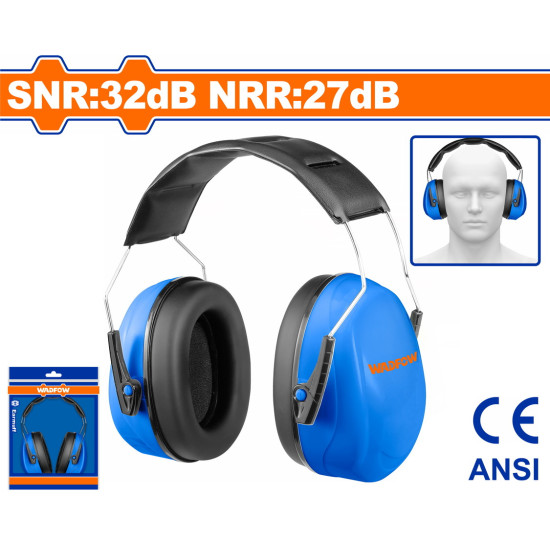 WADFOW Ωτοασπίδα προστασίας SNR:32dB NRR:27dB WEM3226