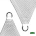 GRASHER Πανί σκίασης ορθογώνιο γκρι Ε220 180gr/m² 3Χ5m 104159