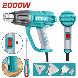 TOTAL  Επαγγελματικό πιστόλι θερμού αέρα 2.000W TB20078