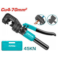 TOTAL Υδραυλική πρέσα ακροδεκτών Cu 4-70mm2 THCT070