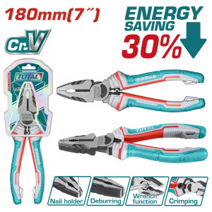 TOTAL Επαγγελματική πένσα 180mm υψηλής μόχλευσης 30% THT210706S