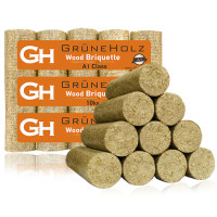 Μπρικέτα ALFAWOOD GruneHolz Συσκευασία 1.000kg A1 