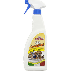 Απωθητικό Σπρέι Σκύλων & Γατών Rhutten VIA CANI&CATTI  750ml