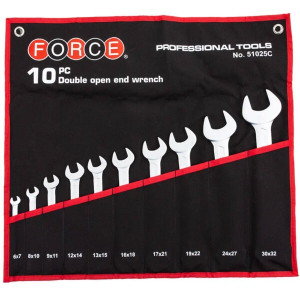 FORCE Κλειδιά γερμανικά σετ 10 τεμαχίων 51025C
