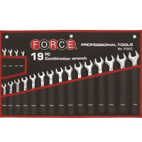 FORCE Σετ γερμανοπλύγωνα 6-24mm 19 τεμάχια 5191C