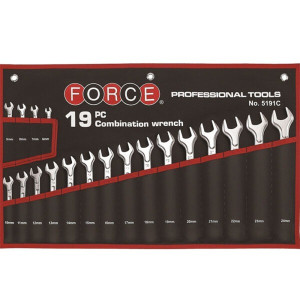 FORCE Σετ γερμανοπλύγωνα 6-24mm 19 τεμάχια 5191C