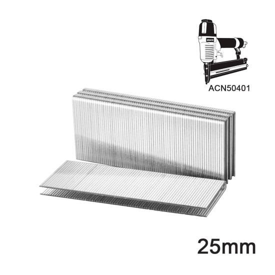 INGCO Δίχαλα 25mm Ga18 αεροκαρφωτικού ACN50401 CCSNLI6005 AST18251