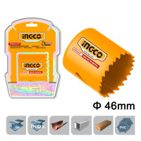 INGCO Ποτηροτρύπανα Bi-Metal 46mm HSB10461