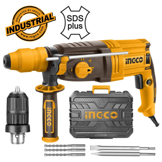 INGCO Πιστολέτο περιστροφικό κρουστικό 950W RGH9528-2