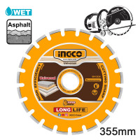 INGCO Διαμαντόδισκος δομικών υλικών Φ355x25.4Χ12mm DMD033551