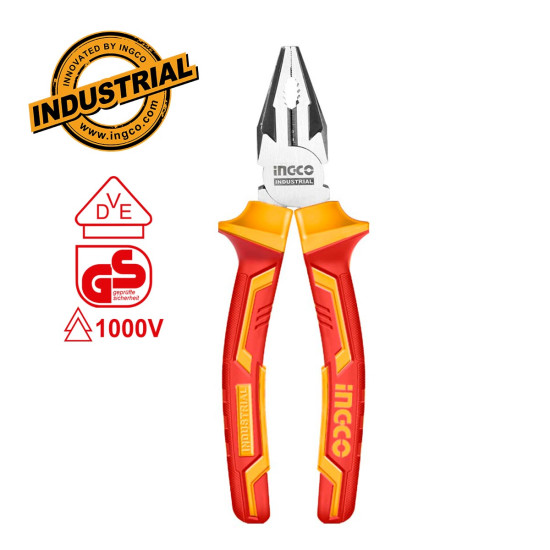 INGCO Επαγγελματική πένσα ηλεκτρολόγου 160mm HICP28168