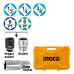 INGCO Εργαλεία χειρός και καρυδάκια 1/4"-1/2"-3/8'' σετ 139 τεμάχια HKTHP21391
