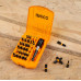 INGCO Επαγγελματικό σετ 30 τεμάχια μύτες 25mm Impact AKSD68303