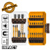 INGCO Κατσαβίδι παλμικό Compact Μπαταρίας 16V Li-Ion 170Nm + μύτες Impact σετ 31 τεμάχια COSLI241083E