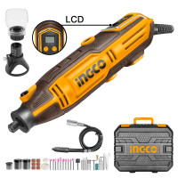 INGCO Μίνι δράπανο μοντελισμού με LCD 200W MG2008