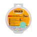 INGCO Φύλλα λείανσης τριβείου Φ 125mm σετ 50 τεμάχια για RS32.. CROSLI... AKRS125050