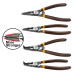 INGCO Ασφαλειοτσίμπιδα 180mm σετ 4 τεμαχίων HCCPS26180