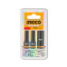 INGCO Καρυδάκια μακριά Impact-αέρος 1/2" 17-19-21mm Σετ 3 τεμάχια HKISSD12042L