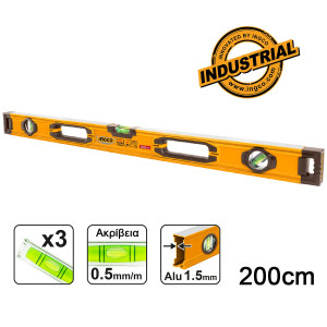 INGCO Αλφάδι Βαρέως τύπου 200cm HSL08200