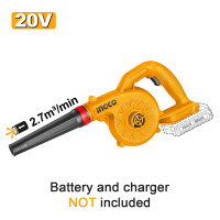 INGCO Φυσητήρας μπαταρίας 20V Li-Ion SOLO CABLI2078