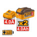 INGCO Κρουστικό δραπανοκατσάβιδο compact μπαταρίας 20V Li-Ion 96Nm με Jacobs τσοκ CIDLI209686E