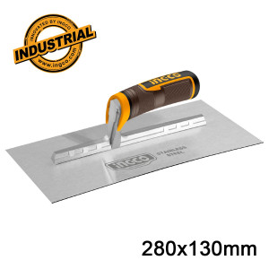 INGCO Σπάτουλα πλακιδίων ίσια INOX 280Χ130mm HPT28138