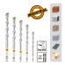 INGCO Διαμαντοτρύπανα 4-10mm 1/4" Hex σετ 5 τεμάχια AKDB6055