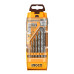 INGCO Διαμαντοτρύπανα 4-10mm 1/4" Hex σετ 5 τεμάχια AKDB6055