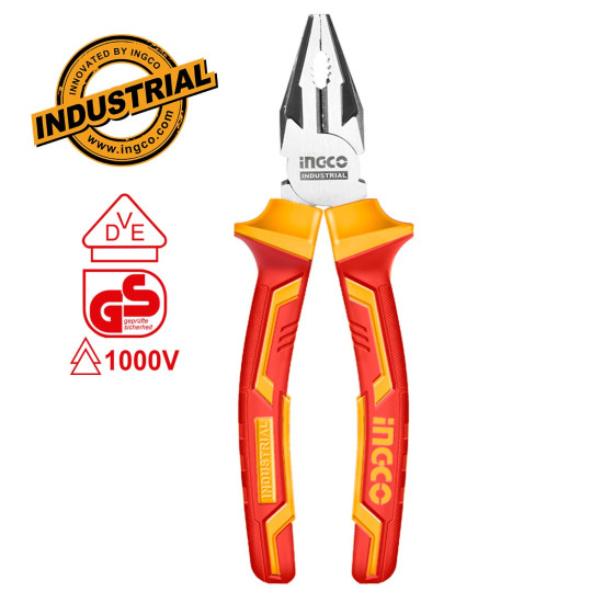 INGCO Επαγγελματική πένσα ηλεκτρολόγου 180mm HICP28188