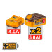 INGCO Εργαλεία μπαταρίας 20V Li-Ion σετ 3 τεμάχια COSLI250693E