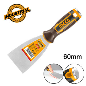 INGCO Επαγγελματική σπάτουλα 60mm ΙΝΟΧ HPUT08060