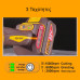 INGCO Γωνιακός τροχός μπαταρίας 115mm 42V Li-Ion CAGLI4128112E