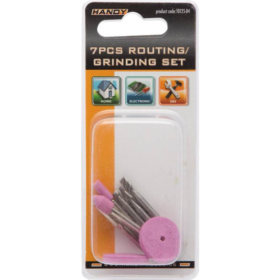 HANDY Πέτρες και φρεζάκια σετ 8 τεμαχίων  για dremel άξονα 3.1mm 