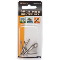 HANDY Φρεζάκια σετ 6 τεμαχίων για dremel με άξονα 3.1mm
