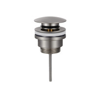 Βαλβίδα νιπτήρος SS316 ETERNITY Brushed Steel AC614 KARAG