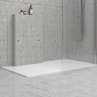 Ντουζιέρα ορθογώνια υψηλής αντοχής CLASSIC Bianco KARAG 120x70cm