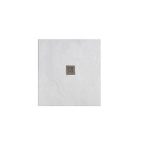 Ντουζιέρα τετράγωνη υψηλής αντοχής CLASSIC Bianco KARAG 90x90cm