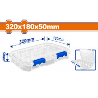 WADFOW Ταμπακιέρα εργαλείων 320X180X50mm WTB8342