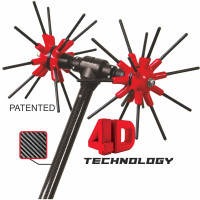 Ελαιοραβδιστικό X.QUATTRO CF 4D 400W 3010