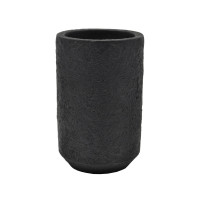 ANKOR Ποτηροθήκη Cement εφέ μαύρη πέτρα 7Χ7Χ11cm 812868