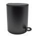 ANKOR Καλάθι μπάνιο 5lt  inox μαύρο soft close 817313