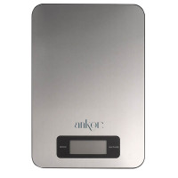 ANKOR Ζυγαριά ηλεκτρονική 5kg INOX 15Χ22Χ1,3cm 826797