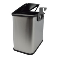 ANKOR Κάδος απορριμάτων 5lt inox με γάντζο για ντουλάπι 25Χ15,1Χ24,7cm 846832